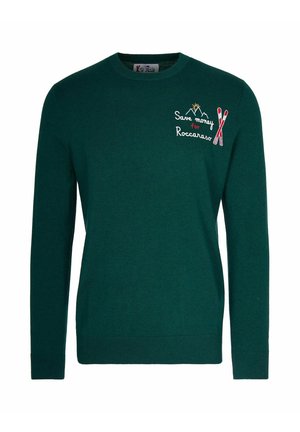 HERON CON RICAMO - Maglione - verde