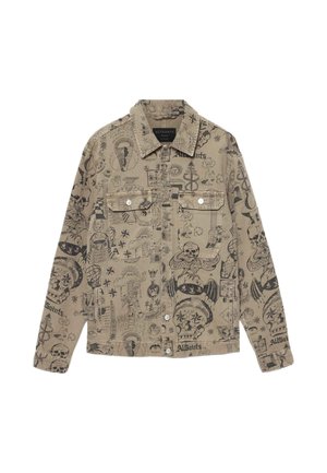 AllSaints, SHERB CANVAS SHACKET - Lichte jas - sand brown