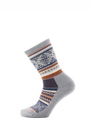 Smartwool EVERYDAY FAIR ISLE CREW - Sportsocken - light gray
