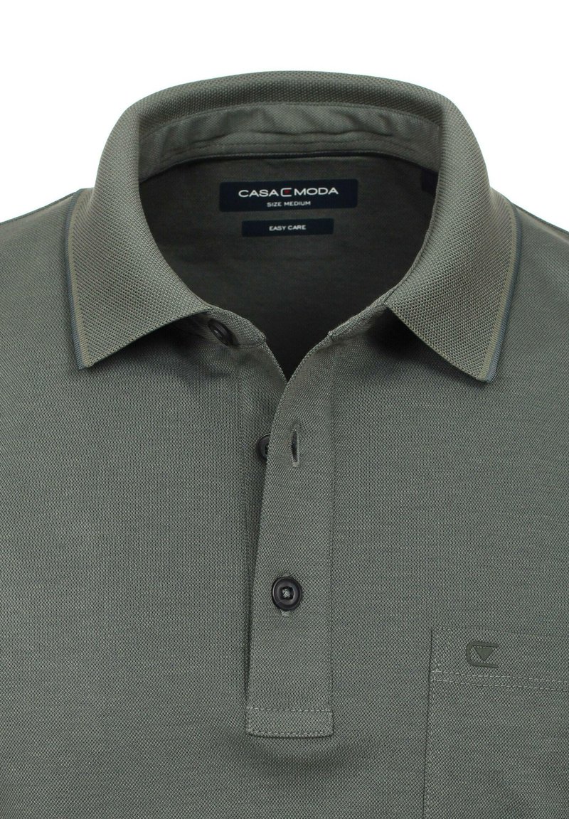 Herren T-Shirts basic | CASAMODA UNI Poloshirt grün - BA55592 Herren T-Shirts basic | CASAMODA UNI Poloshirt grün - BA55592