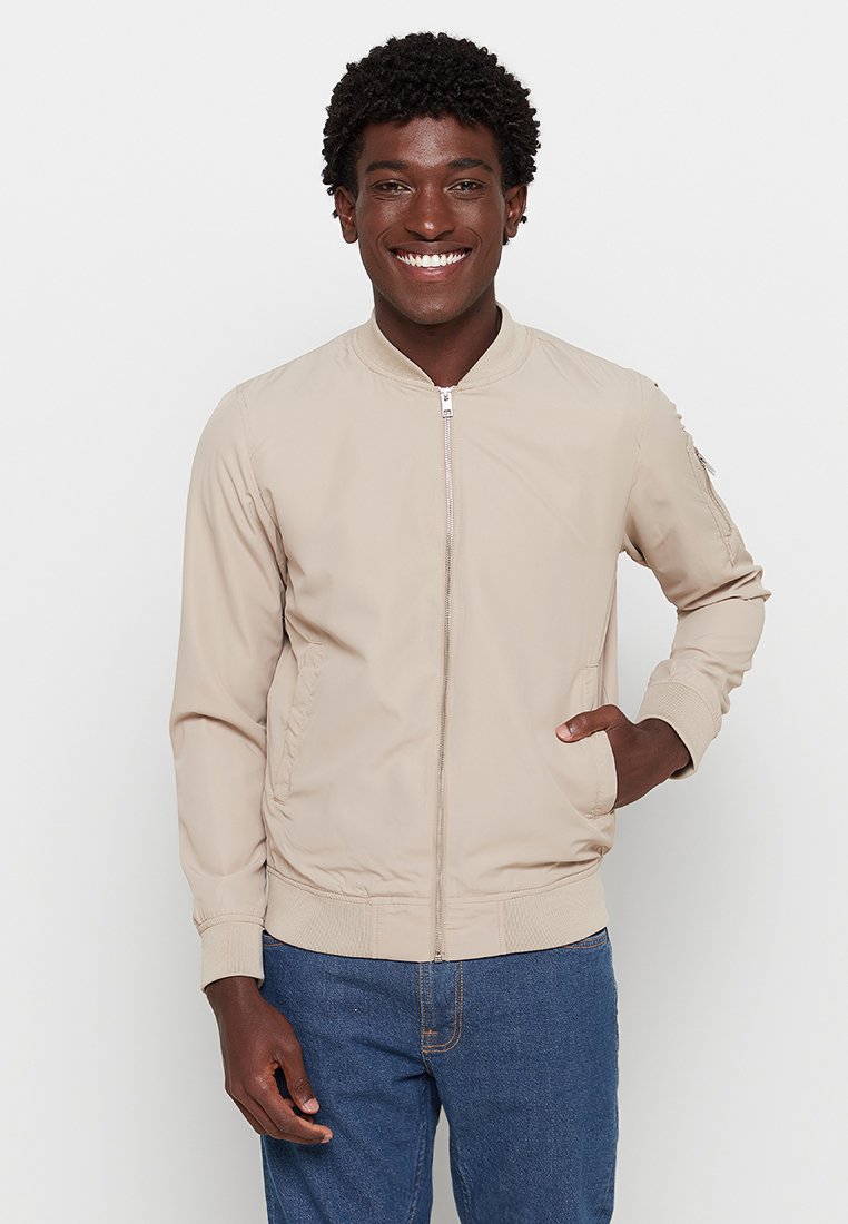 jack & jones Bomberjacks beige