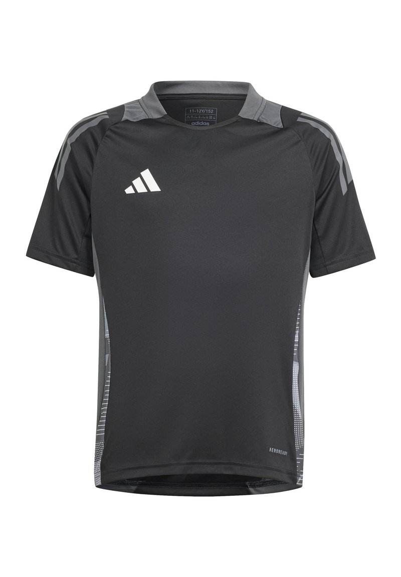 adidas Performance TIRO  COMPETITION - T-Shirt sport - schwarzgrau