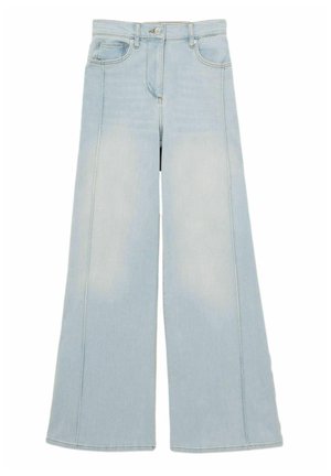 Reiss HEATHER STRETCH WIDE LEG  - Wide Leg - light blue