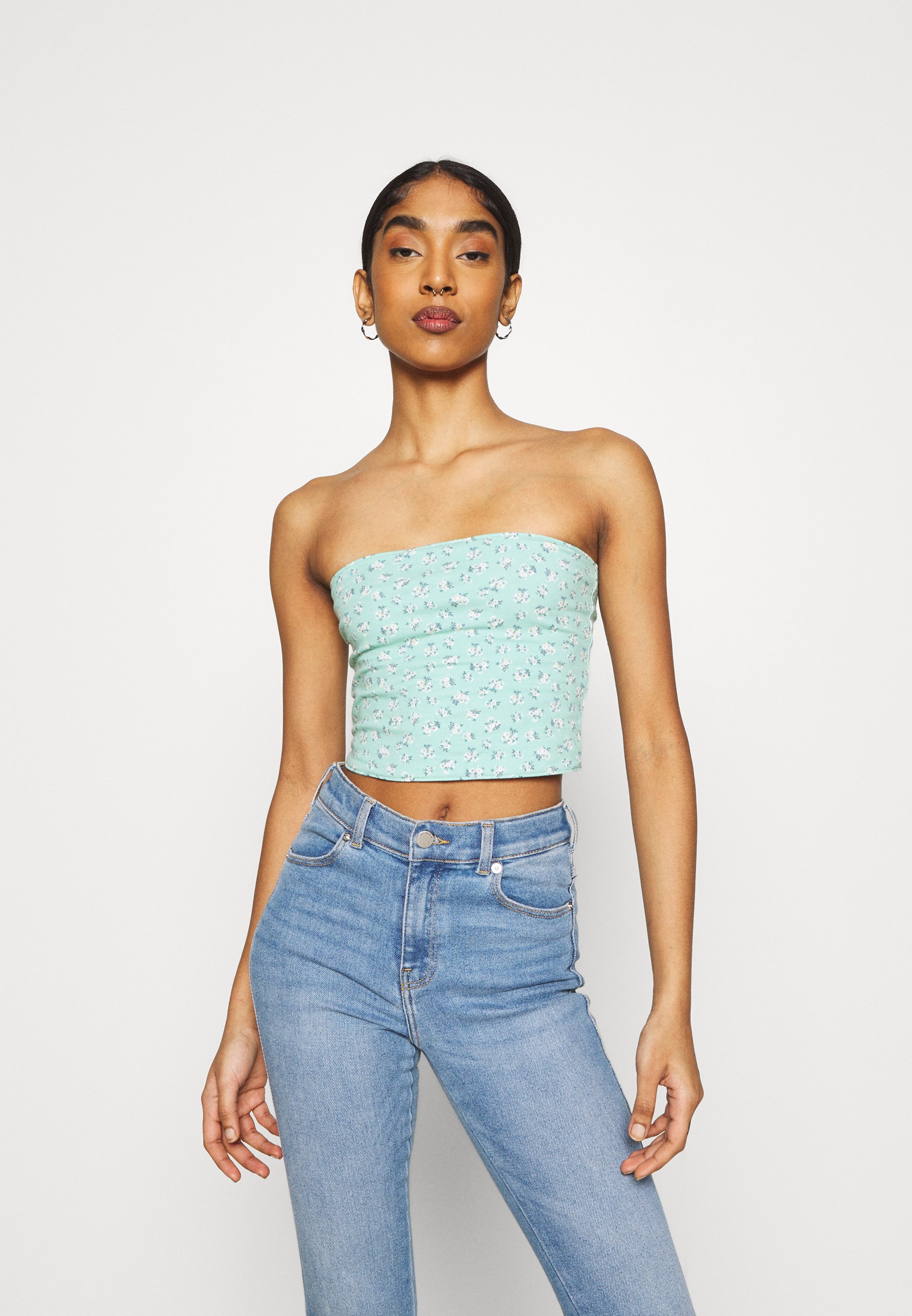 mint tube top