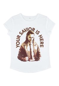 Henry Tiger LOKI YOUR SAVIOR IS HERE - T-shirt basic