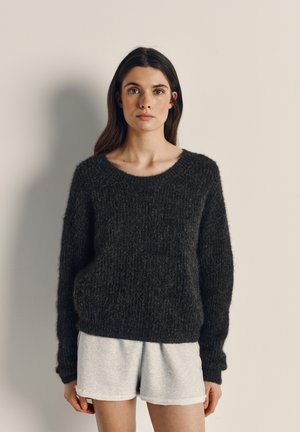 American Vintage EAST - Strickpullover - charcoal melange