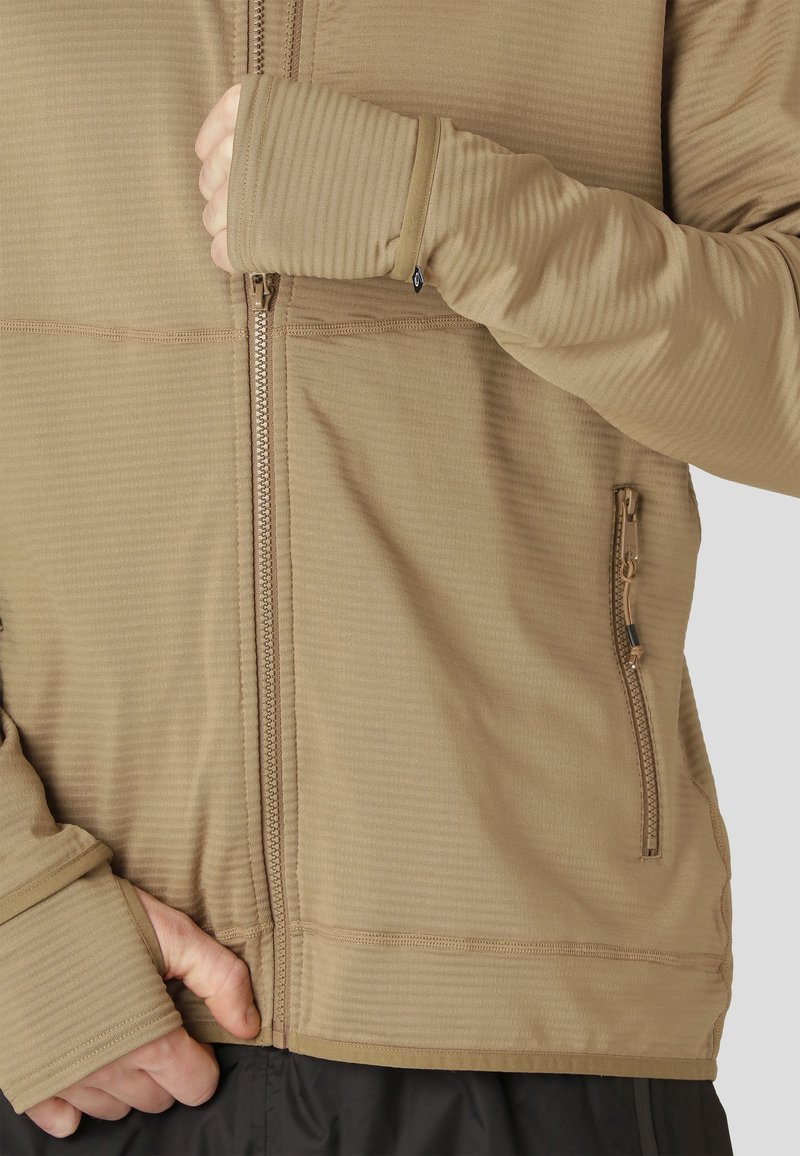 Herren Strickjacken | Superstainable ELMAR Kapuzenpullover camel - FJ07279 Herren Strickjacken | Superstainable ELMAR Kapuzenpullover camel - FJ07279