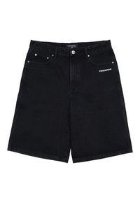 KOLAR JORTS - Denim shorts - washed black