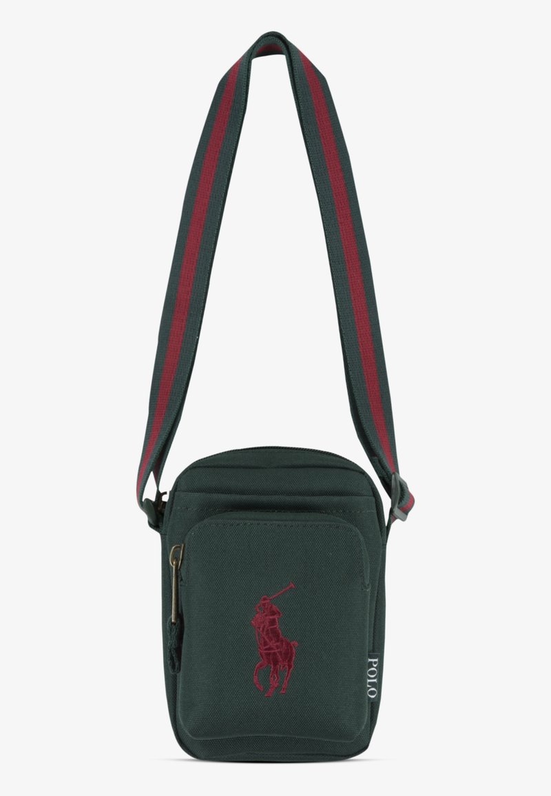 Polo Ralph Lauren COLOR FESTIVAL BAG - Axelremsväska - college green