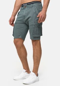 INDICODE JEANS ARBOR - Shorts - meadow