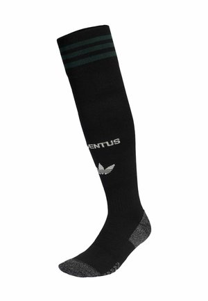 Knästrumpor - black   ecru tint