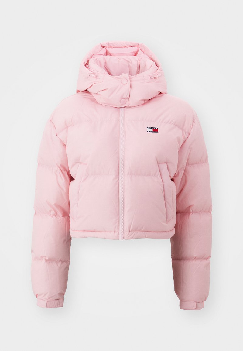 Tommy Jeans Gewatteerde jas donkerroze Tommy Jeans Gewatteerde jas donkerroze