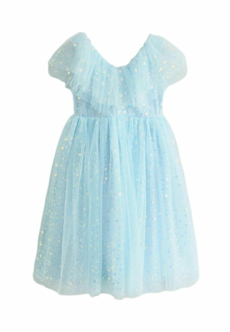 Next - REGULAR FIT - SEQUIN - Koktélruha / Partiruha - blue, Nagyítás