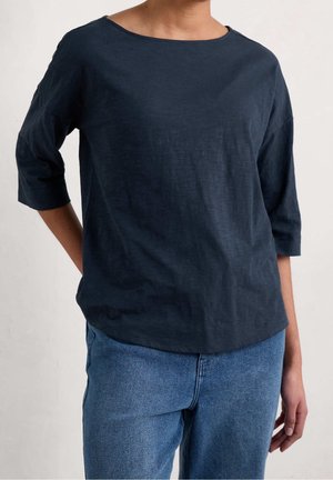 Langarmshirt - dark-blue denim