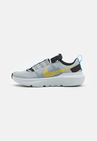 Nike Sportswear CRATER IMPACT UNISEX - Sneakers - light smoke grey/vivid sulfur/university blue/white/black