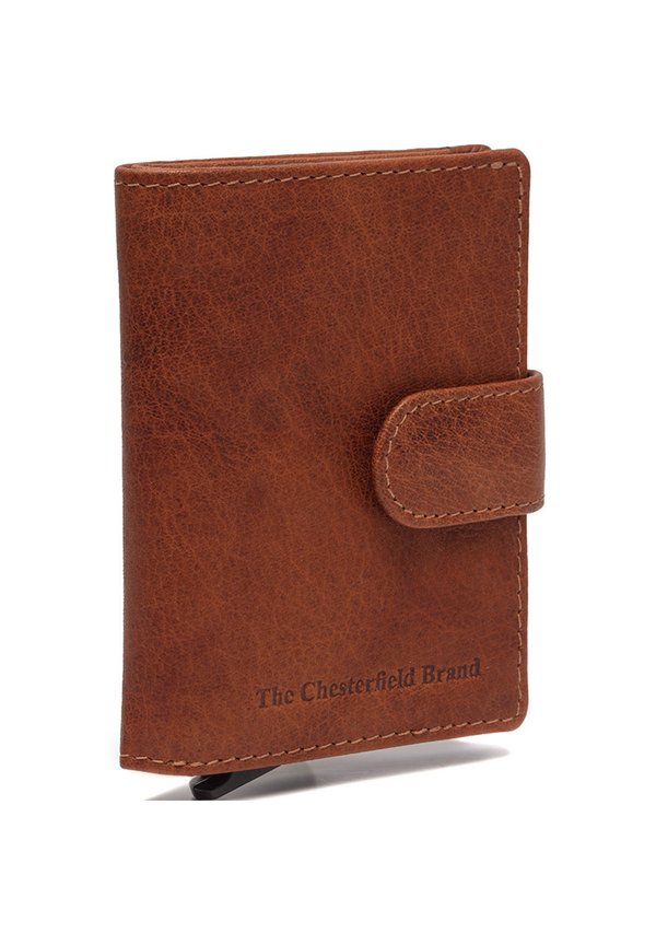 ANTIQUE BUFF PRAGUE - Geldbörse - cognac