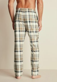 Next MOTION FLEX COSY STANDARD - Pyjamahousut/-shortsit - grey neutral check