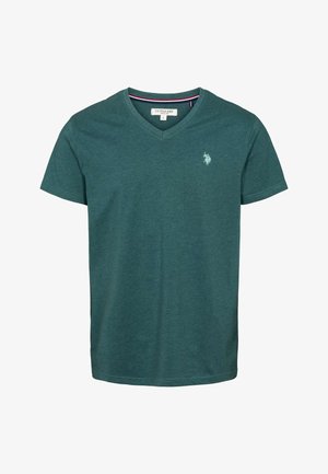 U.S. Polo Assn., UMCEM - Lihtne T-särk - mediterranea melange