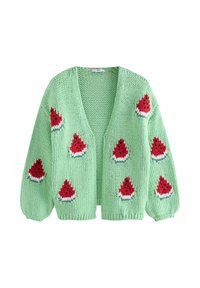 RELAXED CHUNKY - Neuletakki - green mint watermelon print