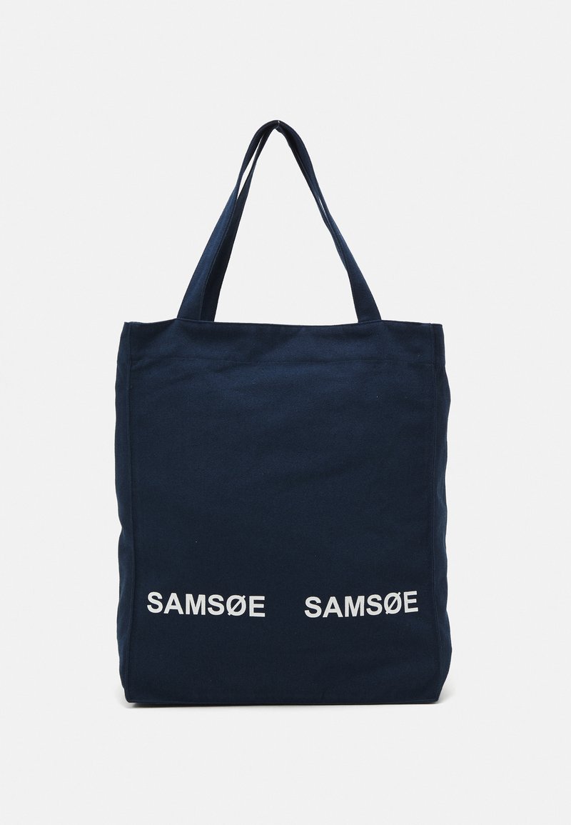 Samsøe Samsøe LUCA UNISEX - Tote bag - pageant blue