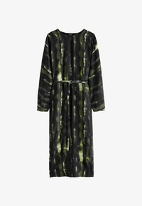 Valitud, green abstract blur print