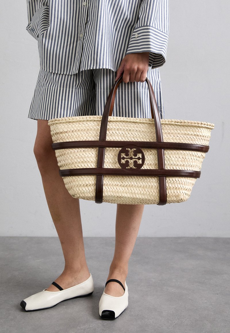 Tory Burch - ELLA BASKET - Sac à main - brown, Agrandir