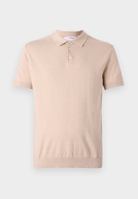 SLHBERG - Poloshirt - oatmeal