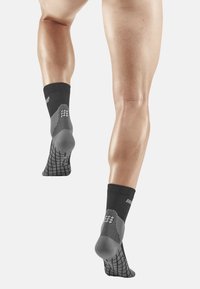 CEP LIGHT MERINO HIKING COMPRESSION SOCKS MID CUT MEN - MADE IN GERMANY - Socken - black