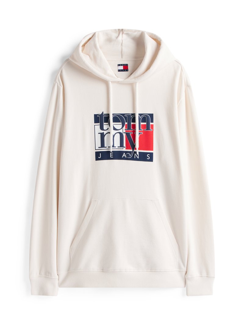 Tommy Jeans Hoodie wit Tommy Jeans Hoodie wit