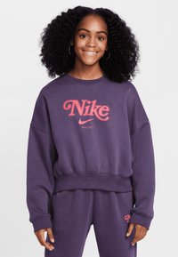 Nike Sportswear TREND CREW - Melegítőfelső - dark raisin