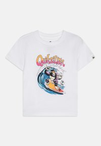 Quiksilver - KONG STORY UNISEX - T-shirt imprimé - white Image miniature 1