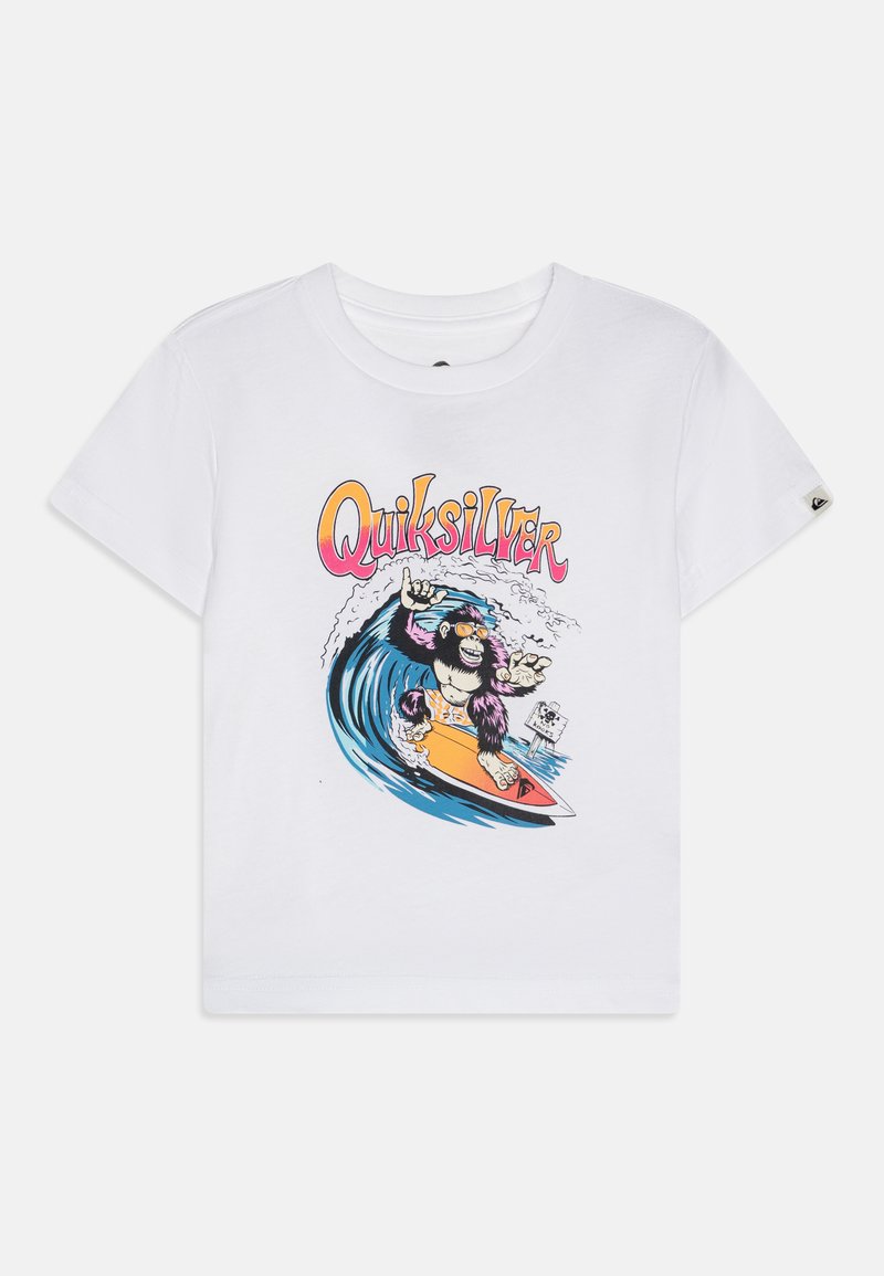 Quiksilver - KONG STORY UNISEX - T-shirt imprimé - white, Agrandir