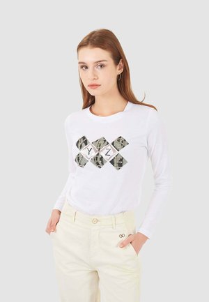 Maglietta a manica lunga - bianco