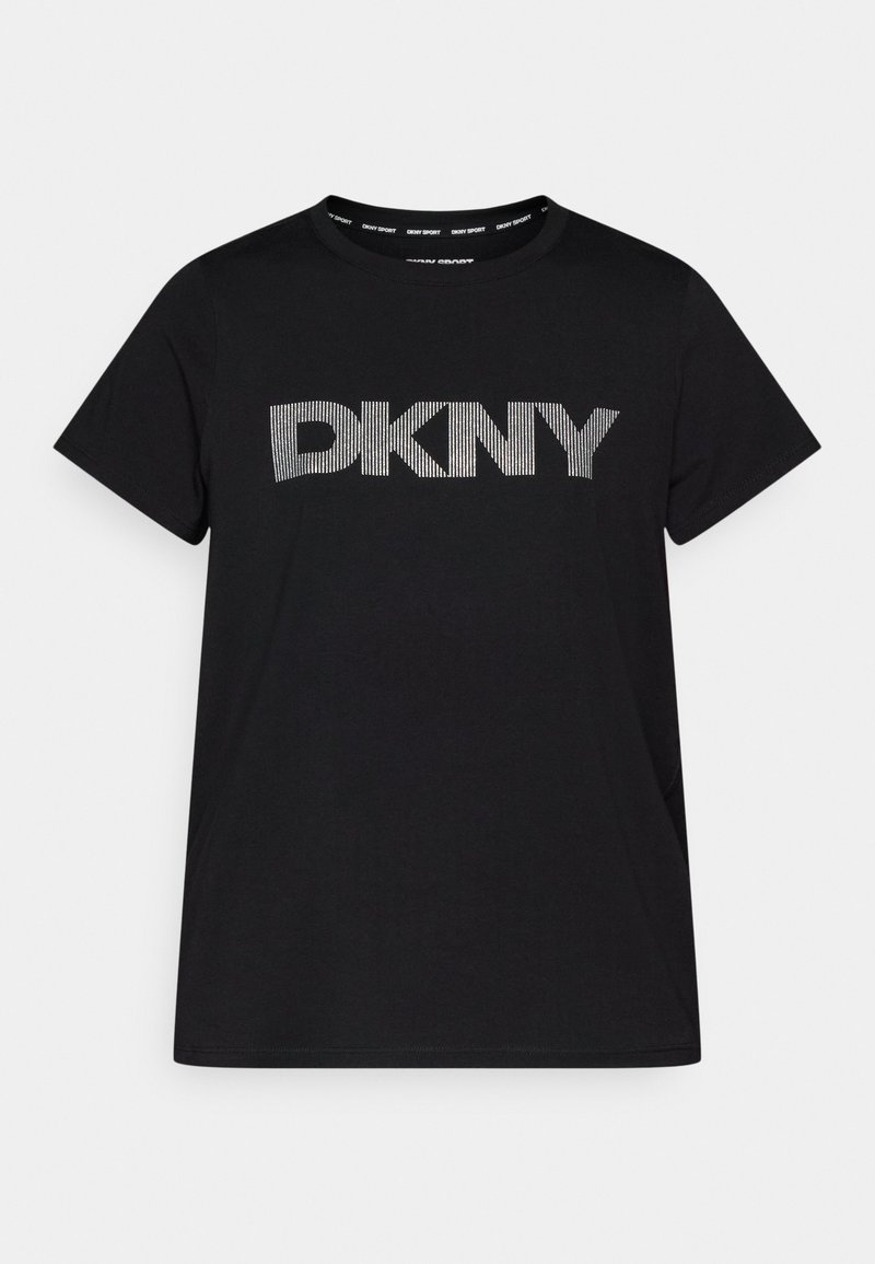 DKNY Sport T-shirt print zwart