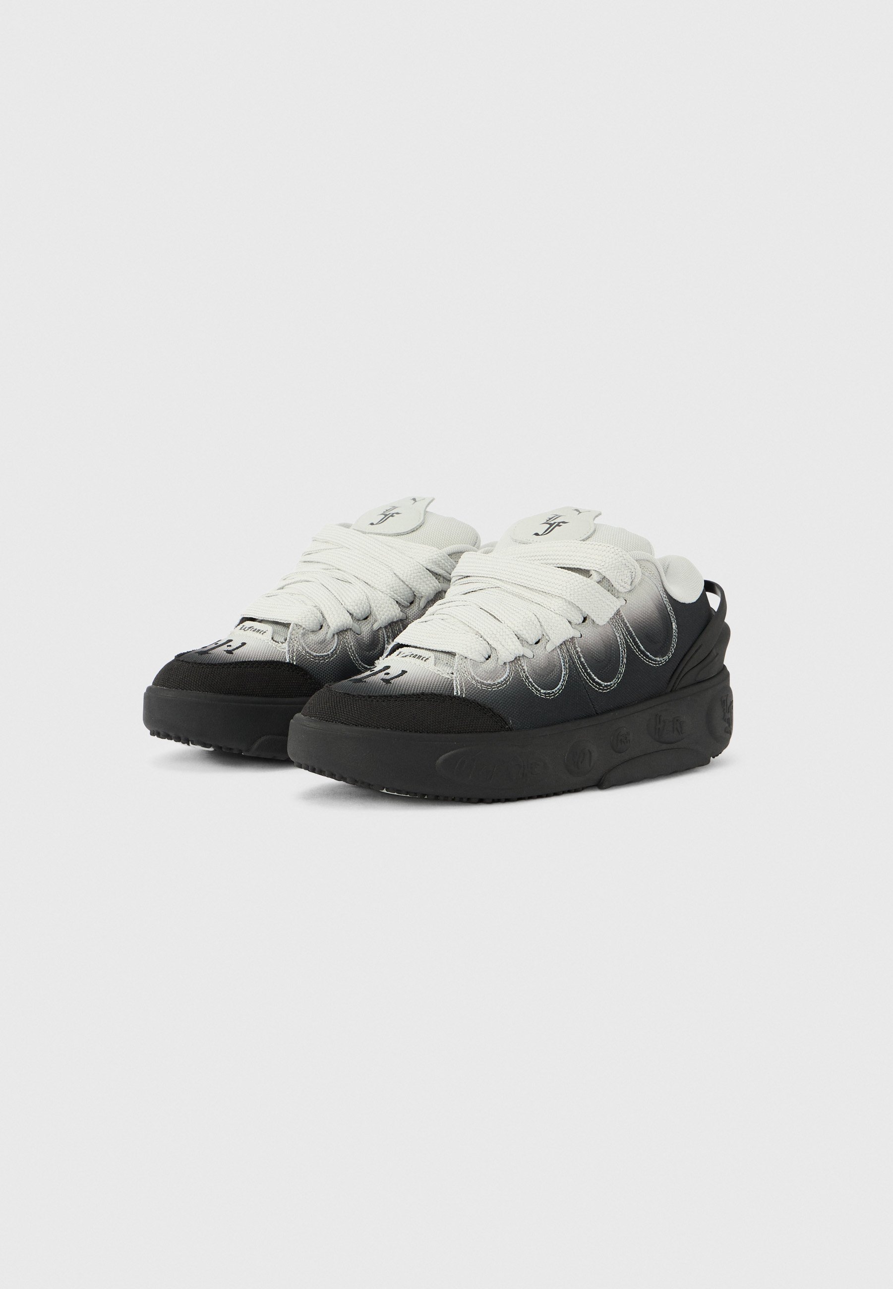 Puma LA FRANCÉ UNISEX - Ghete baschet - black/cool dark gray/gri