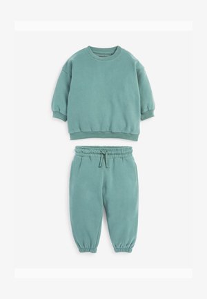 OVERSIZED CREW - Mikina - teal