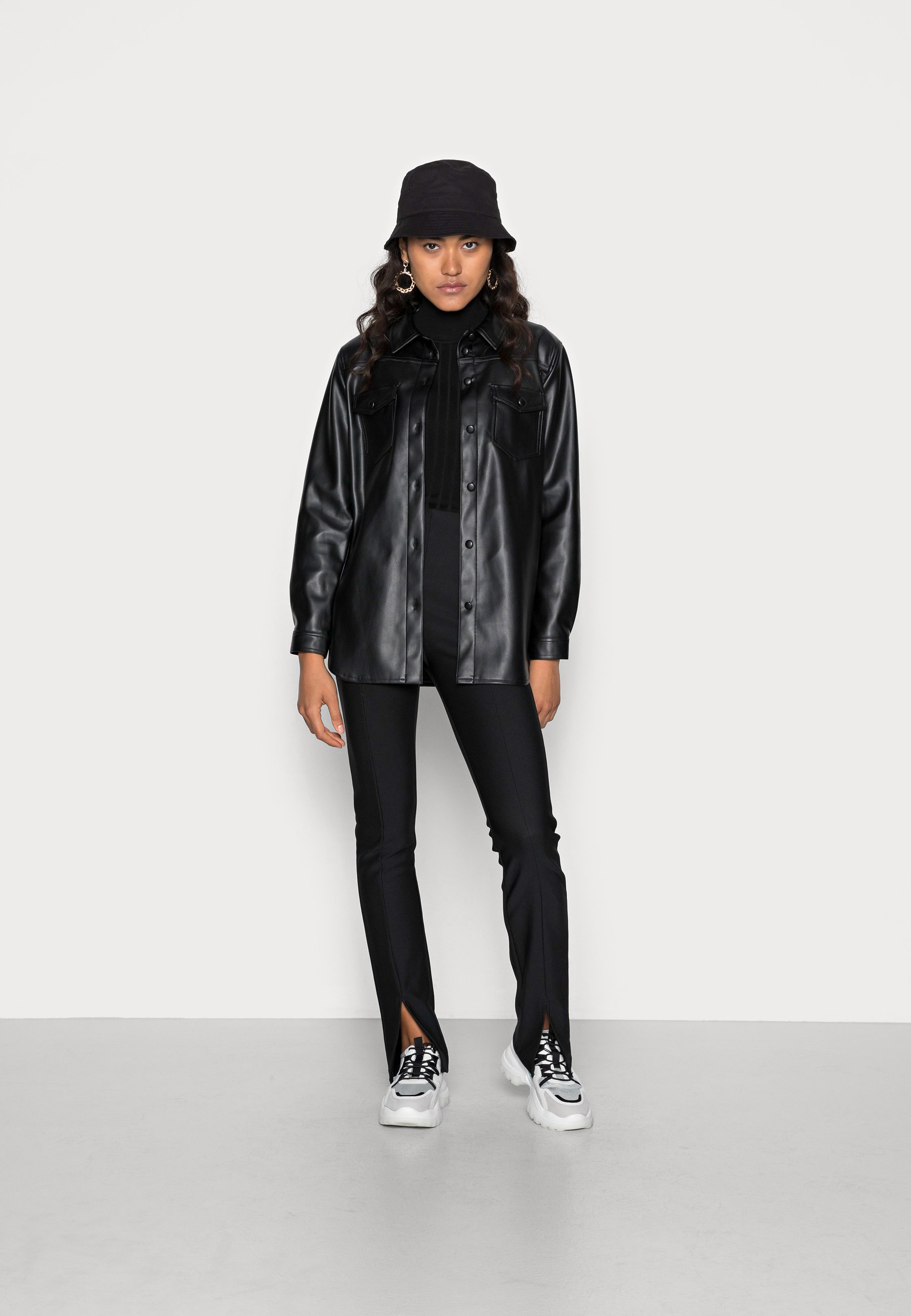 long black summer jacket