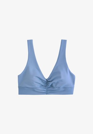 Self., REGULAR FIT - RUCHED SPORTS BRA . - Formujúca podprsenka - blue