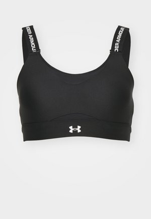 Under Armour INFINITY HIGH BRA - Sportovní podprsenky se silnou oporou - black/white