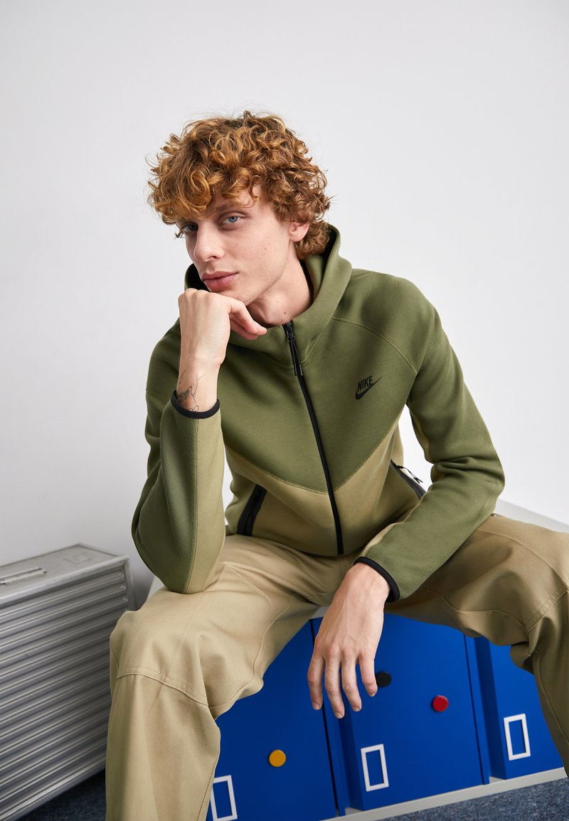 Nike Sportswear TECH - Sweat zippé - neutral olive/medium olive
