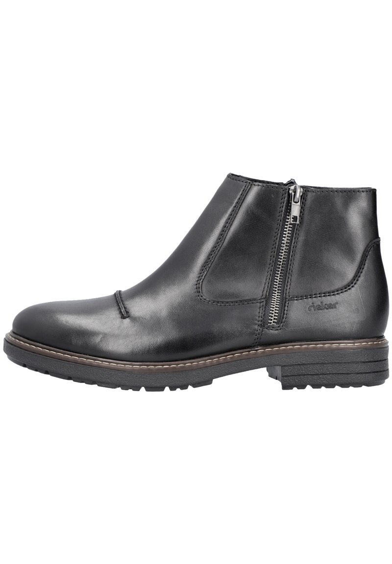rieker black ankle boots