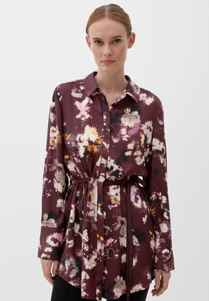 LONG À IMPRIMÉ ALL OVER - Overhemdblouse - bordeaux