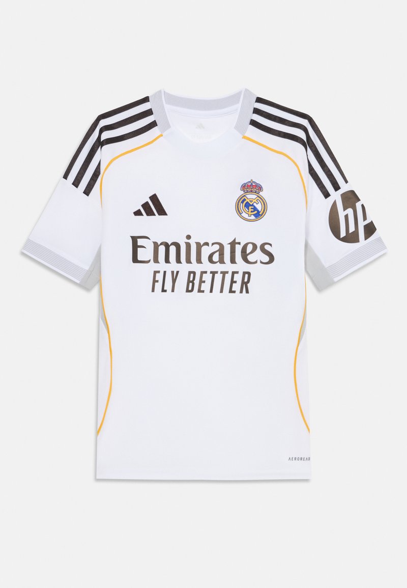 adidas Performance - REAL MADRID HOME KIDS UNISEX - Majica kratkih rukava s printom - white, Povećaj