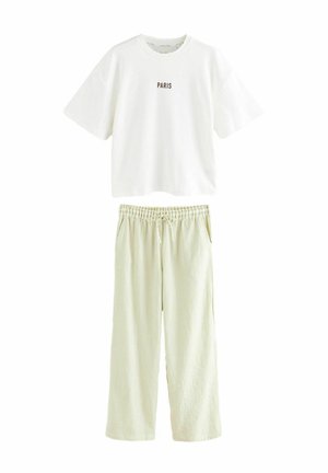 SET - Pyjama set - sage green