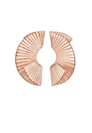 FORM TREND - Øreringe - roségold-coloured