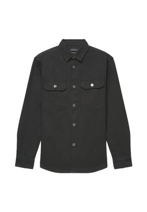 Calliope, CAMICIA TINTA UNITA - Shirt - nero ultrablack