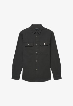 Calliope, CAMICIA TINTA UNITA - Shirt - nero ultrablack