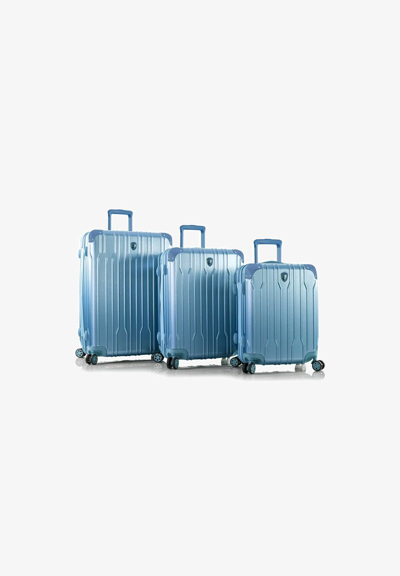 Heys XTRAK 4 SET 3-TEILIG MIT DEHNFALTE - Set de valises - icy blue