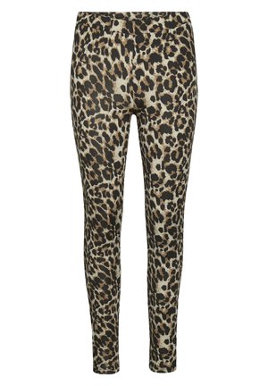 Kaffe KAPAPPI  - Leggings - brown leo print