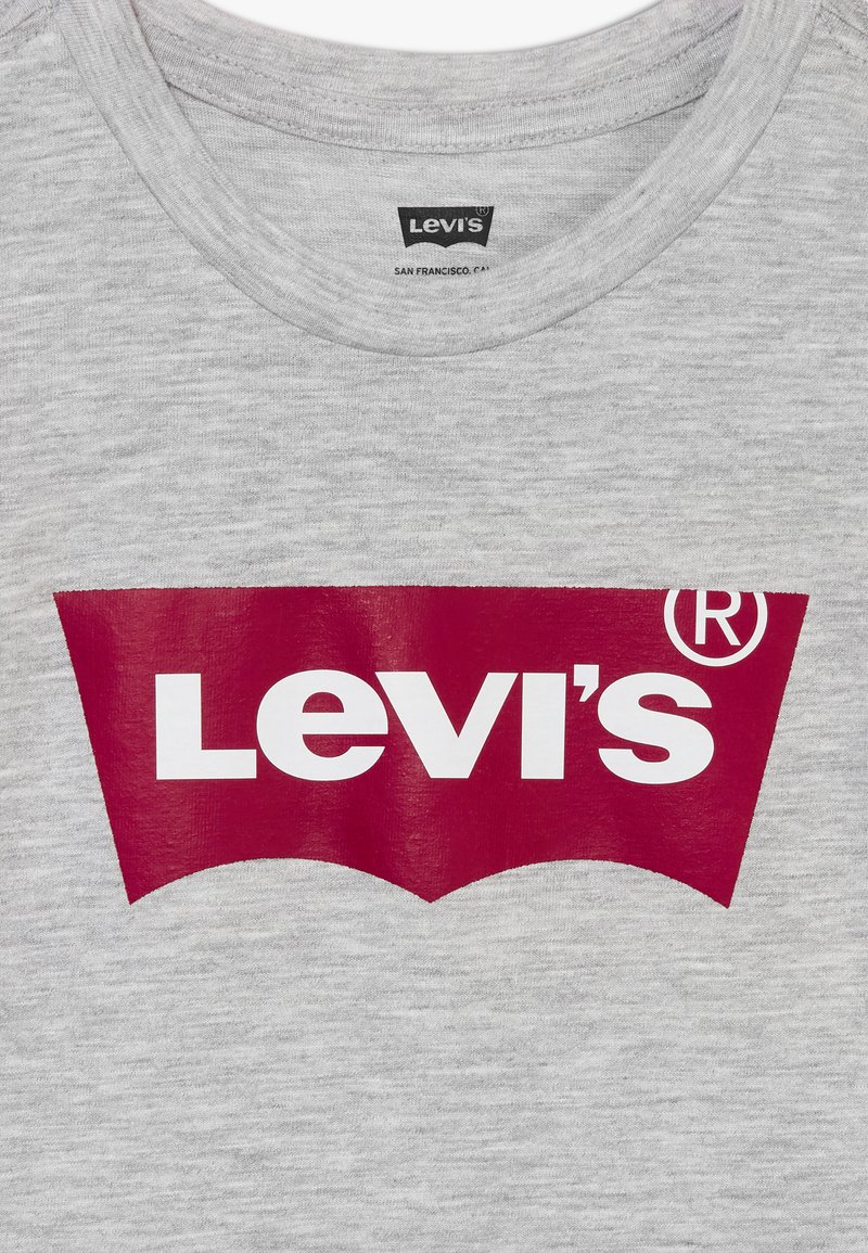 Kinder T-Shirts | Levi's® BATWING TEE T-Shirt print grey heather/rot - IJ12317 Kinder T-Shirts | Levi's® BATWING TEE T-Shirt print grey heather/rot - IJ12317